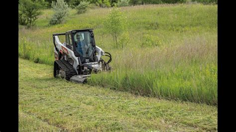 brush clearing skid steer attachments|brush hog attachment for bobcat.